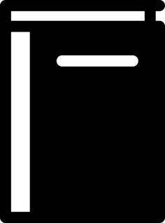Private Journal Outline Svg File, Free Vectors File